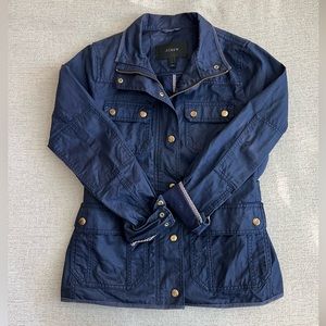 J CREW Canvas Waterproof Jacket